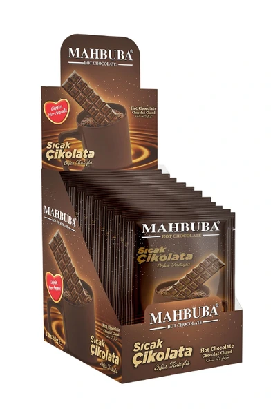 MAHBUBA SICAK ÇİKOLATA 12 ADET X 20 GR ürün görseli 1