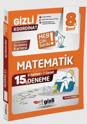 Gizli Yayınları 2026 8. Sınıf Lgs Matematik 15 Li Deneme - Meb Gibi Sordu ürün görseli 1
