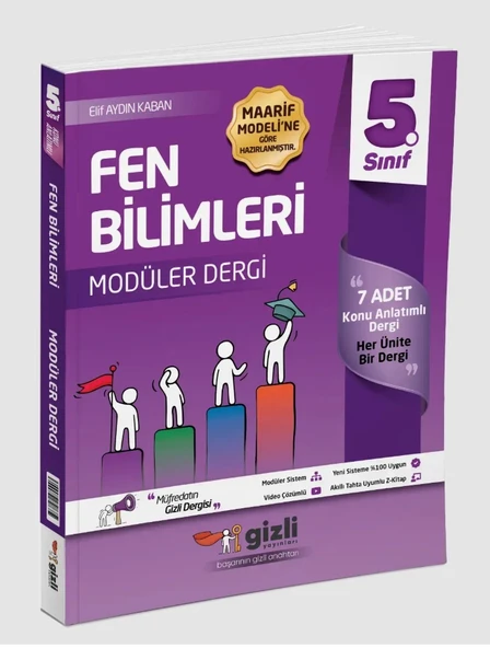 Gizli Yayınları 2026 5. Sınıf Fen Bilimleri Müfredatın Gizli Dergisi Güncel Müfredat ürün görseli 1