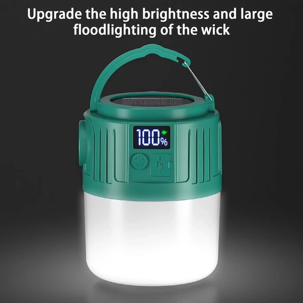 Solar Led Kamp Lambası GO53/05667 - Resim 2