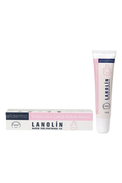 Alldermo Lanolin Göğüs Ucu Çatlak Krem 13 gr - Resim 2