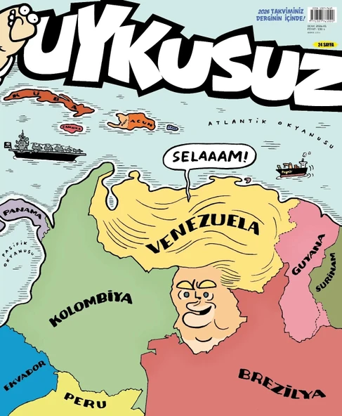 Uykusuz Dergi Ocak 2026 ürün görseli 1