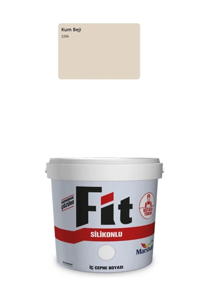 Fit Silikonlu Iç Cephe Duvar Boyası 20 Kg Kum Beji ürün görseli 1