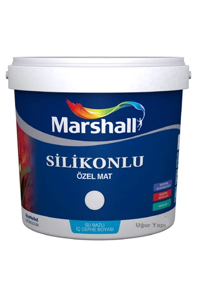 Silikonlu Özel Mat Silinebilir Iç Cephe Duvar Boyası 7.5 Lt ürün görseli 1