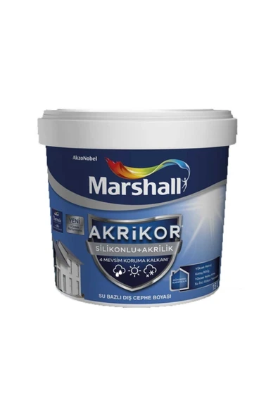 Akrikor Silikonlu + Akrilik Su Bazlı Dış Cephe Boyası Papaya 2,5 lt ürün görseli 1