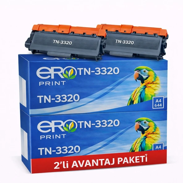 TN-3320 / Brother HL-5450DNT Muadil Toner - 2'li Avantaj Paket ürün görseli 1