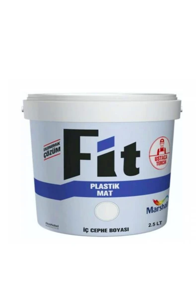 Fit Plastik Mat Iç Cephe Boyası Çakıltaşı 2,5 Lt (3,5 Kg) ürün görseli 1