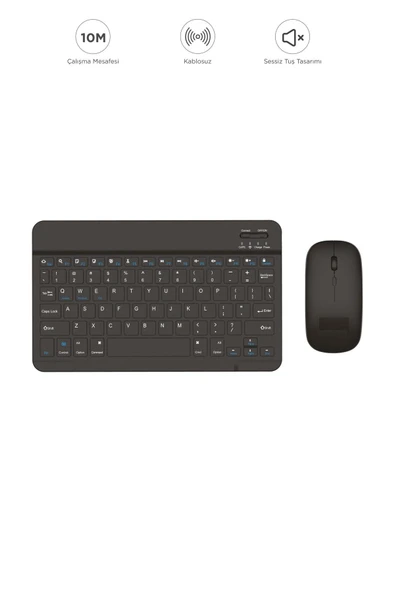 TMK-04 Bluetooht Kablosuz Klavye Mouse Seti ürün görseli 1