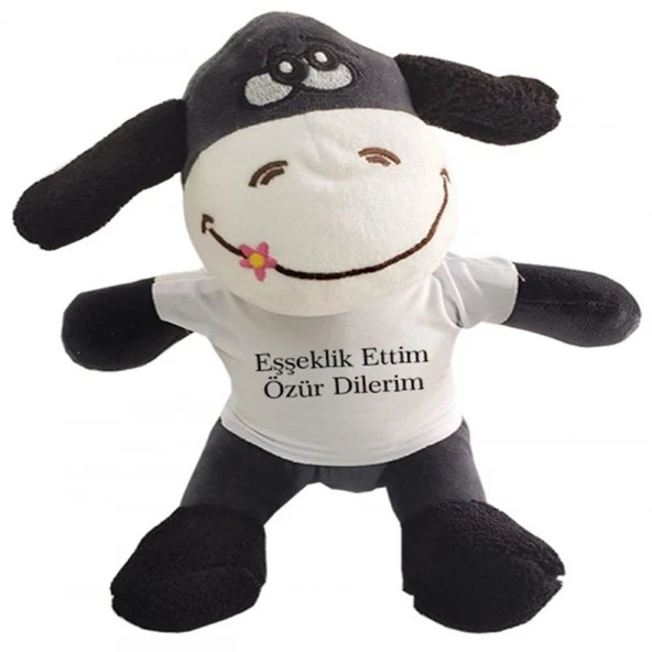 Oyuncak Peluş Eşek Eşeklik Ettim Tişörtlü ürün görseli 1