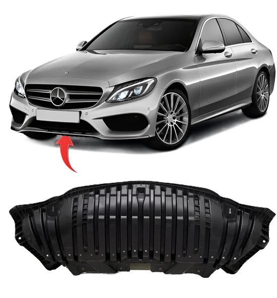 Mercedes W205 AMG Tampon Alt Muhafaza Ön A2055200400 ürün görseli 1