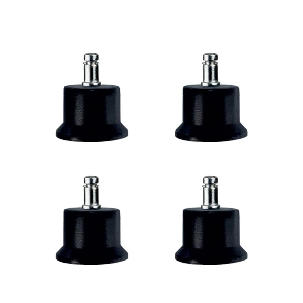 Bekleme Ayak Geçmeli Pimli - 50MM - Siyah 11MM HKS282 - 4 Adet ürün görseli 1
