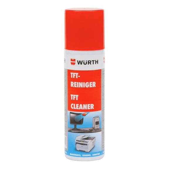 WÜRTH TFT / LCD Ekran Temizleyici 200 ML | Antistatik ve Biyolojik Çözünebilir Formül ürün görseli 1