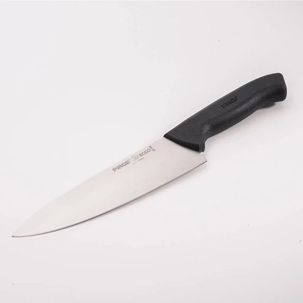 38160 Ecco Şef Bıçağı 19 cm - Siyah ürün görseli 1