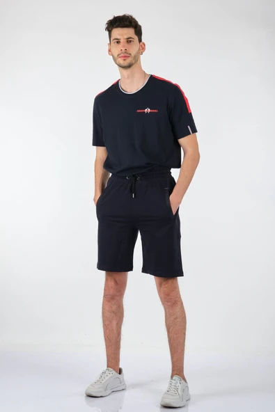 Claudio Campione Oversize Erkek Şort - Minimalist Günlük Spor ürün görseli 1
