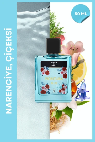 Aqua Di Polo Fioritura Blue Kadın Parfümü 50ml - Çiçeksi Koku ürün görseli 1