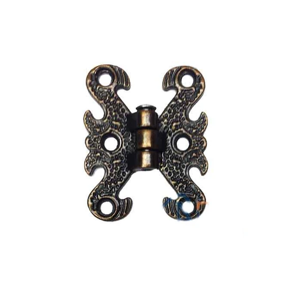 Zamak Kelebek Menteşe - Küçük, 30x40mm, Oksit, 100 Adet ürün görseli 1