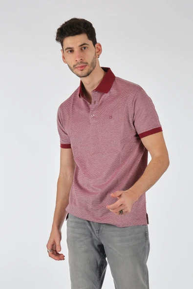 Barca Erkek Polo Yaka Kısa Kol T-Shirt - Minimalist Günlük Stil ürün görseli 1