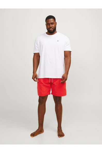Jack&Jones Plus Erkek Regular Fit Şort - Minimalist Yaz Şortu ürün görseli 1