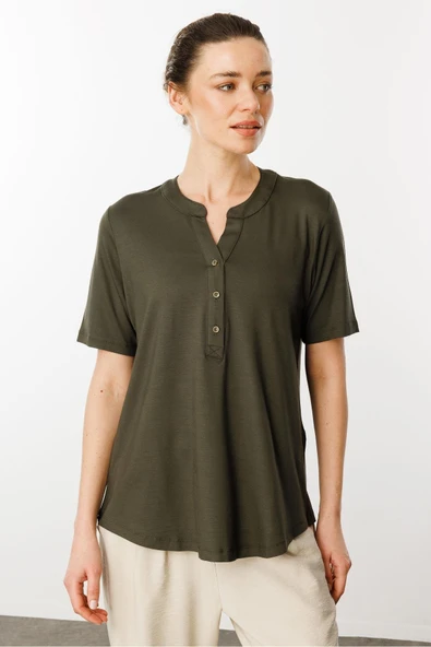 Desen 25764Kadın Yakası Düğmeli Penye T-shirt Turuncu25764Kadın Yakası Düğmeli Penye T-shirt Turuncu25764Kadın Yakası Düğmeli Penye T-shirt Turuncu25764Kadın Yakası Düğmeli Penye T-shirt Turuncu25764K ürün görseli 1