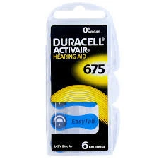 DURACELL ACTIVAIR HEARING AID 675 6 LI PAKET ürün görseli 1