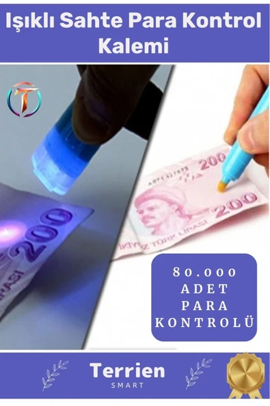 Smart Seri Işıklı Sahte Para Ayırt Etme Cihazı Kontrol Kalemi Ekonomik Pratik Kolay ürün görseli 1
