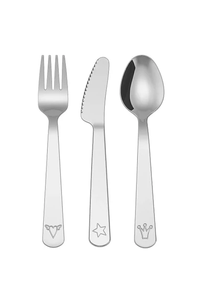 IKEA FABLER çocuk çatal kaşık bıçağı ürün görseli 1