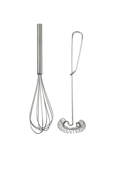 IKEA Premium Ürün Kaliteli Üretim Dayanıklı Kullanışlı Pratik Tasarım 2 Parça Çırpıcı IDEALISK ürün görseli 1