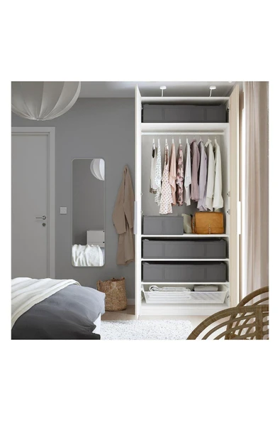 IKEA Skubb Hurç Koyu Gri 90x53x19 Cm 50591062 ürün görseli 1