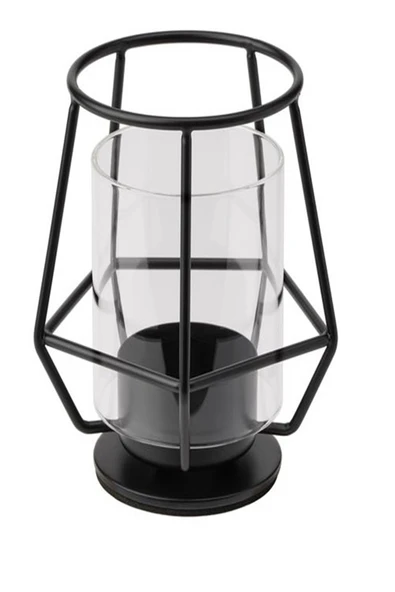 IKEA Parlband Tealight Mumluk Siyah 10 Cm ürün görseli 1