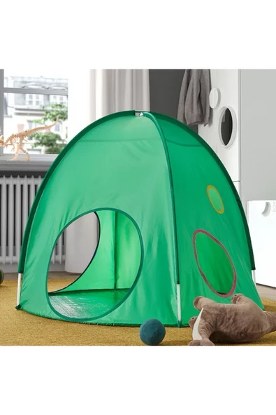 IKEA Çocuk Oyun Çadırı Yeşil Renk 98x80 cm Çadır Oyun Evi ürün görseli 1