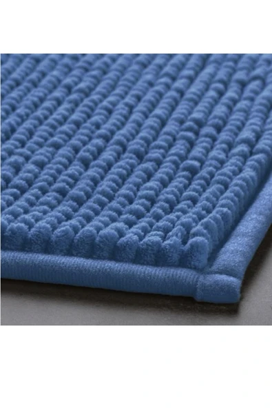 IKEA Toftbo banyo paspası mavi , 50x80cm ürün görseli 1