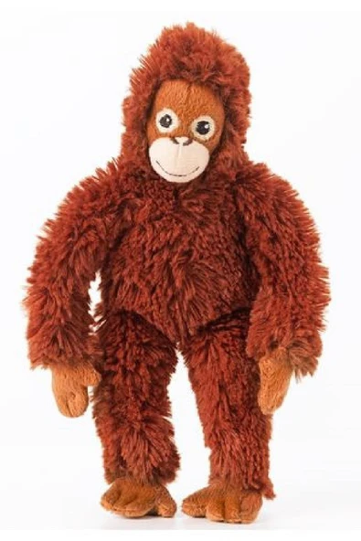 IKEA 20 Cm Yumuşak Peluş Oyuncak Mini Boy Maymun Kahverengi ürün görseli 1