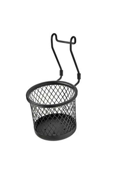 IKEA Hultarp Çatal Bıçaklık, Siyah 14x16 Cm, Tezgah Arası Metal Tel Sepet ürün görseli 1