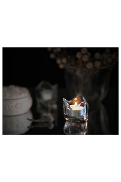 IKEA Glimma Tealight Mum 100'lü - Resim 3