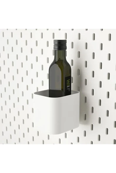 IKEA Skadıs 8x9 Cm Kutu Beyaz Çok Amaçlı Pano Parçası Kutu ürün görseli 1