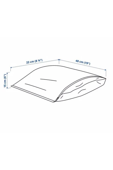 IKEA Parkla Kutu, Beyaz-turuncu - Resim 7