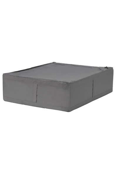 IKEA Katlanabilir Saklama Kutusu Hurç Ölçü 69x55x19 Cm MeridyenDukkan Gri-Düzenleme Kutusu ürün görseli 1