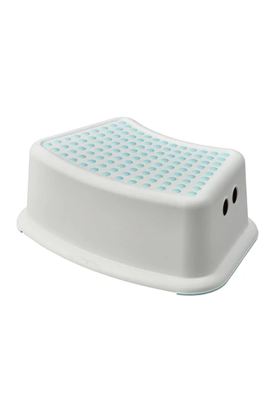 IKEA Çocuk Basamağı Beyaz-turkuaz 37x13 Cm ürün görseli 1