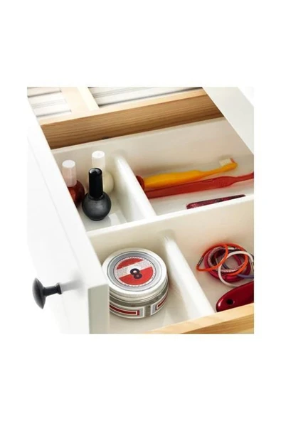 IKEA Bıllıngen Düzenleyici Çekmece Raf Düzenleyici Beyaz 33 X 17 Cm ürün görseli 1