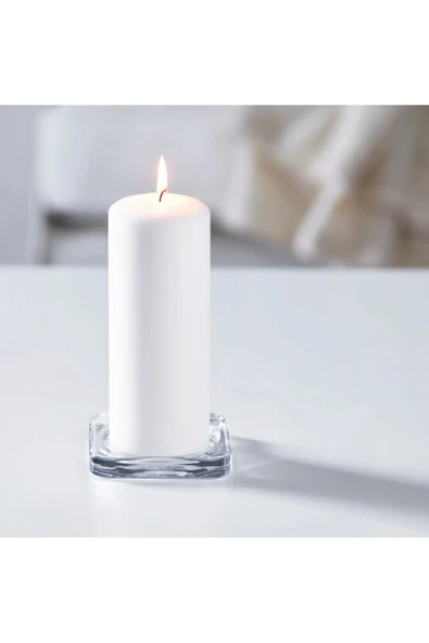 IKEA GLASSIG mum tabağı 10x10cm - Resim 6