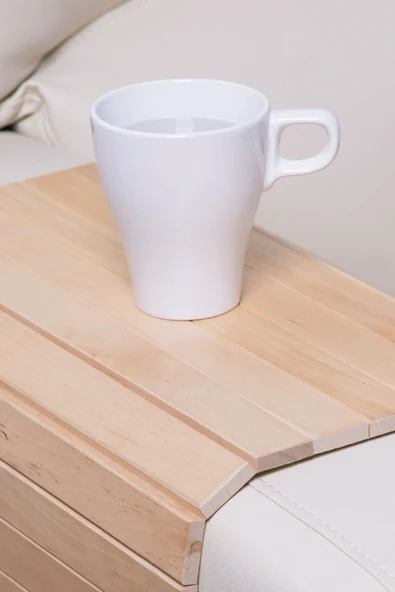 IKEA Koltuk Tv Sehbası Meridyendukkan 65*37 Koltuk Başı Sehbası Huş Ağacı Dekorasyon Katlanır ürün görseli 1