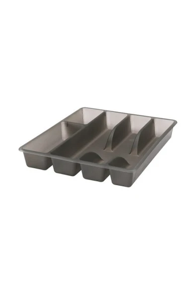 IKEA Smacker Çatal Bıçaklık Kaşıklık - Plastik Gri ürün görseli 1