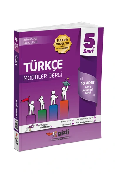 5.Sınıf Türkçe Müfredatın Gizli Dergisi Gizli Yayın ürün görseli 1