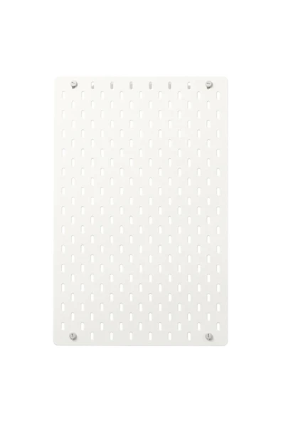 IKEA Skadıs Beyaz 36x56 Cm Çok Amaçlı Pano Pegboard ürün görseli 1