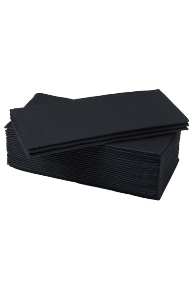 IKEA Mottaga Peçete Siyah 38x38 Cm 80342900 ürün görseli 1