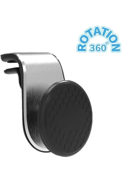 Rotary 360 Mıknatıslı Havalandırma Araç Telefon Tutucu L Tipi ürün görseli 1