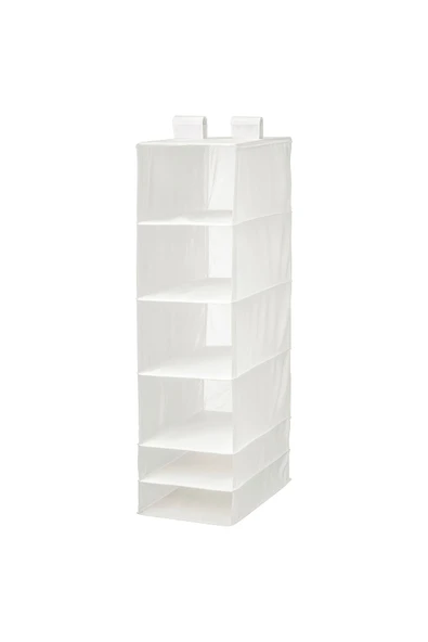 IKEA SKUBB beyaz 35x45x125 cm bölmeli düzenleyici ürün görseli 1