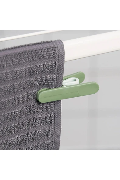 IKEA Slıbb Yeşil Mandal 8'li - Resim 5