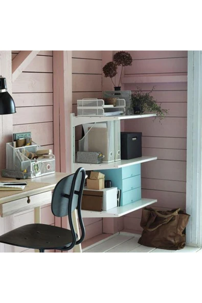 IKEA Drönjöns Evrak Rafı, Beyaz - Resim 3