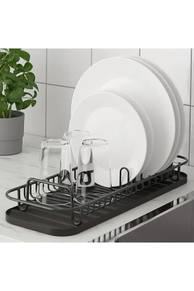 IKEA Çok Fonksiyonlu Bulaşıklık Antrasit ürün görseli 1